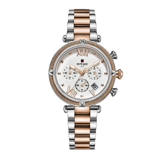 Reloj de Acero Inoxidable Resistente al Agua con Movimiento de Cuarzo - Image 12