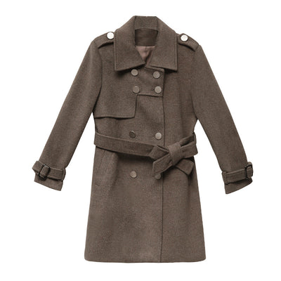 Abrigo de Lana Entallado Midi - Elegancia Clásica para Otoño e Invierno - Image 6