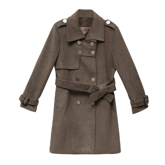 Abrigo de Lana Entallado Midi - Elegancia Clásica para Otoño e Invierno - Image 6