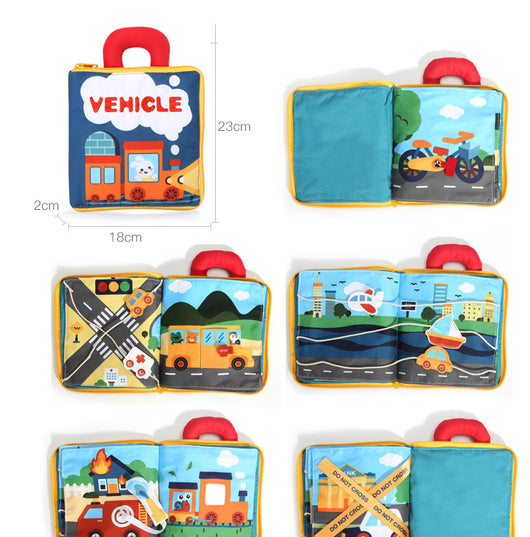 Libro Táctil 3D para Bebés - Estimulación Temprana Lavable 0-1 Años - Image 6
