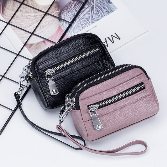 Monedero Compacto Doble Cierre para Mujer