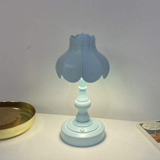 Lámpara LED Nocturna USB con Carga - Diseño Lotus Mediterráneo Minimalista - Image 5