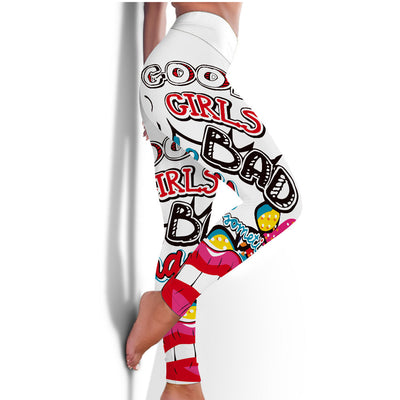 Leggins Deportivos de Cintura Alta con Estampado Floral y Mariposas - Yoga y Fitness - Image 4