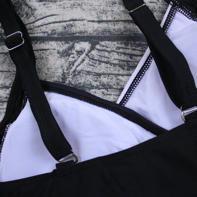 Traje de Baño Mujer Talla Grande con Estampado Blanco Europeo - Diseño Moderno y Favorecedora - Image 11