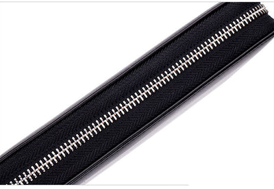 Billetera Larga de Cuero para Hombre con Cierre y Compartimentos - Image 8