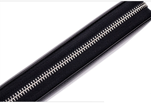 Billetera Larga de Cuero para Hombre con Cierre y Compartimentos - Image 8