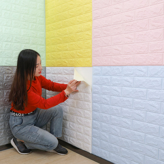 Protector de Pared Adhesivo para Cuna - Espuma Anticolisión Libre de Formaldehído