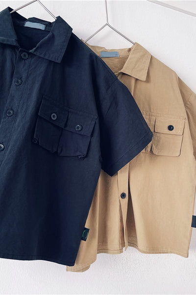Camisa Casual de Verano para Niño - Estilo Ejecutivo Infantil - Image 3