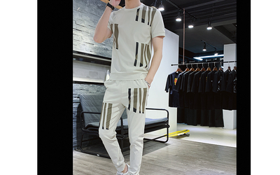 Conjunto Deportivo Slim Fit para Hombre - Camiseta Manga Corta y Pantalón de Verano - Image 13
