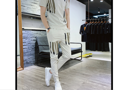 Conjunto Deportivo Slim Fit para Hombre - Camiseta Manga Corta y Pantalón de Verano - Image 14