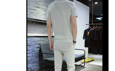 Conjunto Deportivo Slim Fit para Hombre - Camiseta Manga Corta y Pantalón de Verano - Image 15