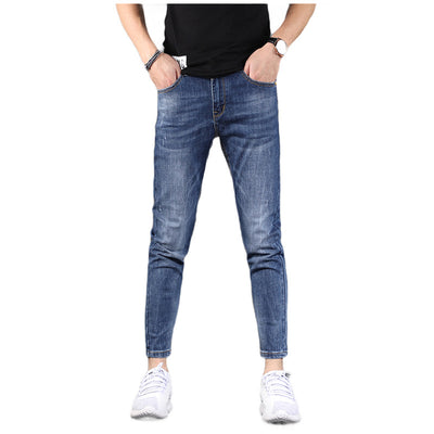 Pantalones Jeans Elásticos Casuales para Hombre - Comodidad Todo Verano - Image 9