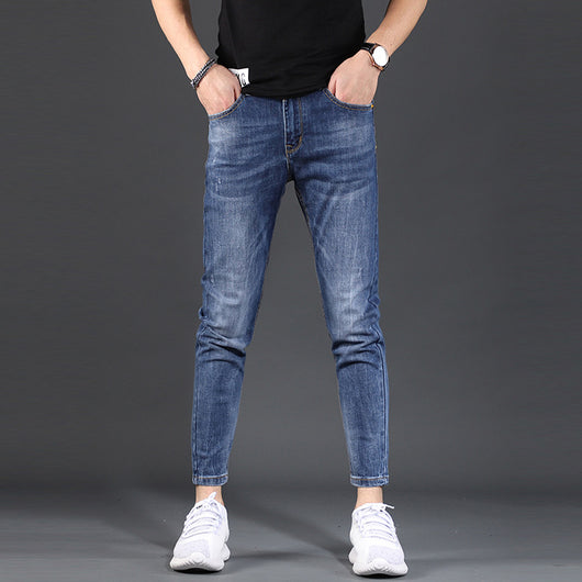 Pantalones Jeans Elásticos Casuales para Hombre - Comodidad Todo Verano