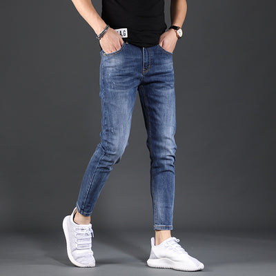Pantalones Jeans Elásticos Casuales para Hombre - Comodidad Todo Verano - Image 3