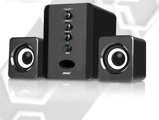 Sistema de Altavoces Estéreo D-202 con Subwoofer para PC y Smartphones - Image 8