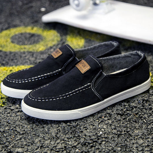 Zapatillas Casuales de Lona para Hombre - Comodidad de Un Paso - Image 3