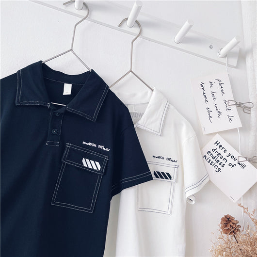 Playera de Verano Básica para Niño - Colores Sólidos - Image 8