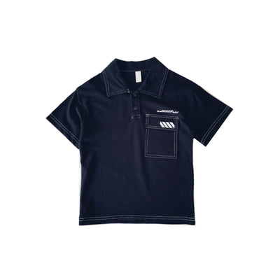 Playera de Verano Básica para Niño - Colores Sólidos - Image 5