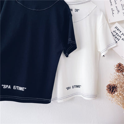Playera de Verano Básica para Niño - Colores Sólidos - Image 3