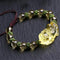 Pulsera Pixiu con Citrino Natural - Cuentas Redondas 8-10mm