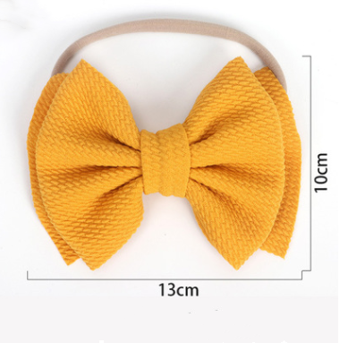 Diademas Elásticas con Moño para Bebé Niña - Image 9