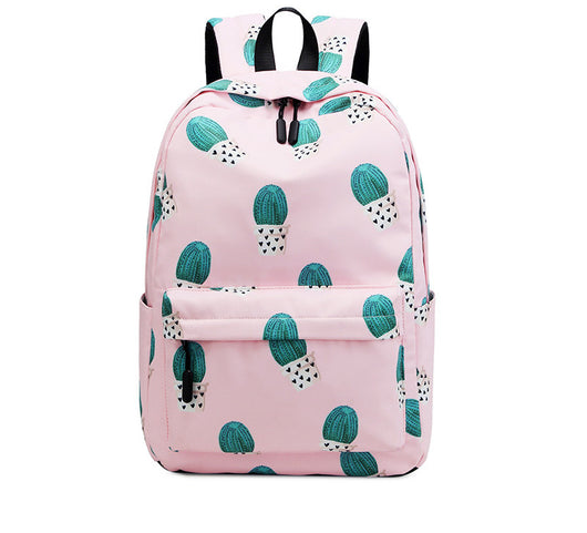 Mochila Escolar Estampado Cactus para Niñas Secundaria - Image 7