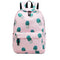 Mochila Escolar Estampado Cactus para Niñas Secundaria