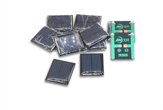 Panel Solar Policristalino 1V80MA - Generador de Energía Portátil para Carga y Motores