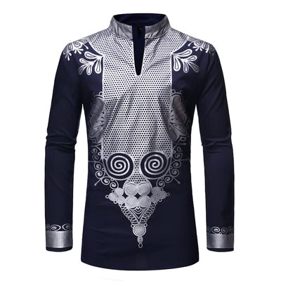 Suéter Tipo Polo Cuello Alto para Hombre - Colección Otoño - Image 6