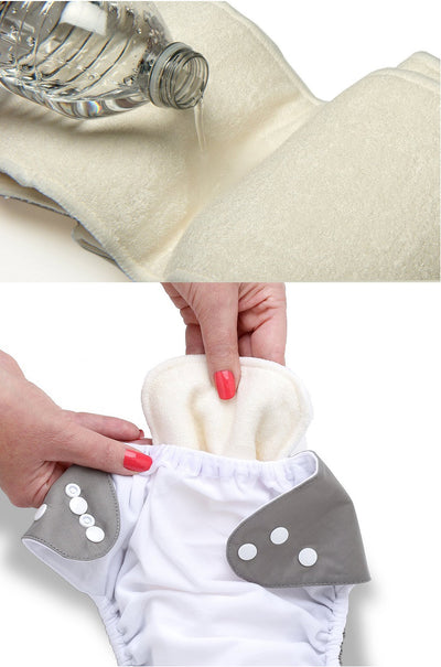 Tapete Cambiador de Fibra de Bambú con Inserto Absorbente para Bebé - Image 10