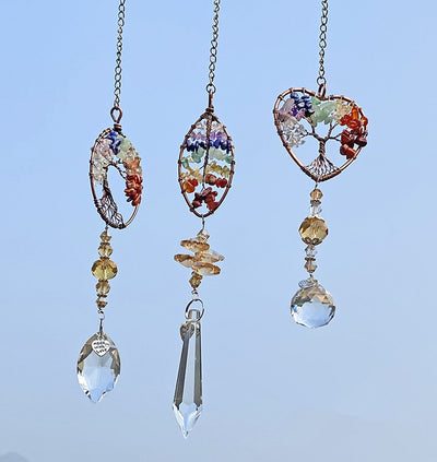 Colgante Árbol de la Vida con Cristales - Ornamento DIY para Auto - Image 11
