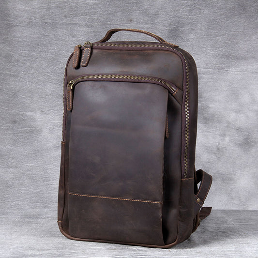 Maletín de Cuero Premium para Laptop - Diseño Profesional