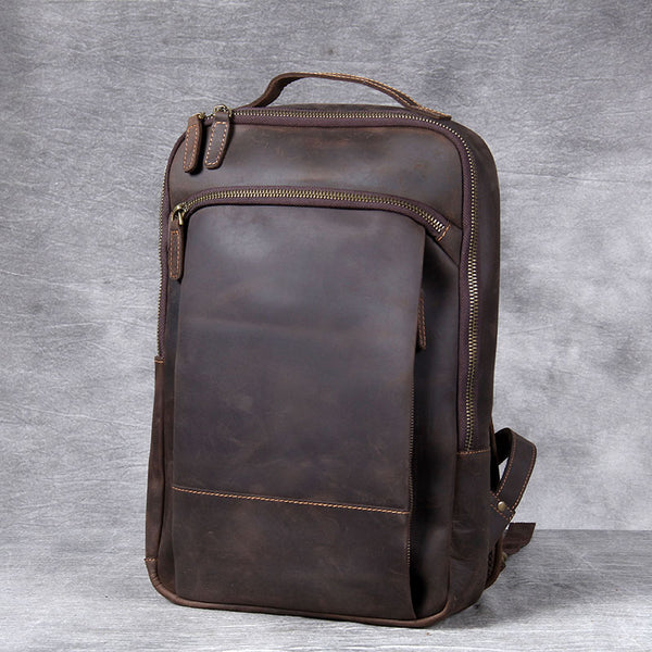 Maletín de Cuero Premium para Laptop - Diseño Profesional