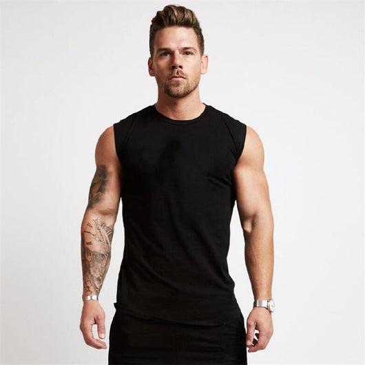 Musculosa Deportiva de Algodón para Hombre - Tank Top Gym - Image 12