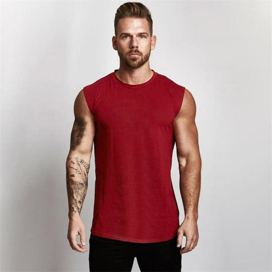 Musculosa Deportiva de Algodón para Hombre - Tank Top Gym - Image 4