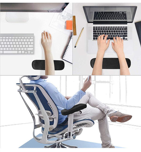 Almohada de Espuma Viscoelástica para Reposabrazos de Oficina