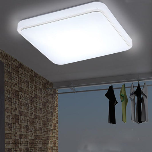 Plafón de Techo LED Cuadrado - Iluminación Moderna para Sala y Dormitorio - Image 6