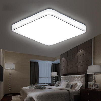 Plafón de Techo LED Cuadrado - Iluminación Moderna para Sala y Dormitorio - Image 7