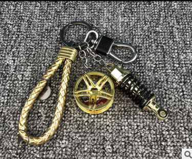 Llavero Amortiguador de Rueda Turbo - Accesorio Personalizado para Auto - Image 5