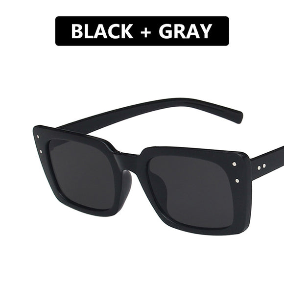 Gafas de Sol Cuadradas Marco Estrecho Mi Nail - Estilo Moderno y Protección