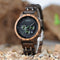 Reloj de Madera para Mujer Bobobird Multifunción Tres Esferas Impermeable