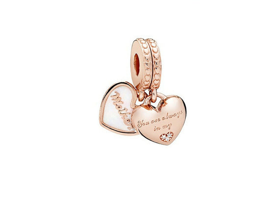 Colgante de Plata Esterlina Rose Gold con Letras Personalizables para el Hogar - Image 28