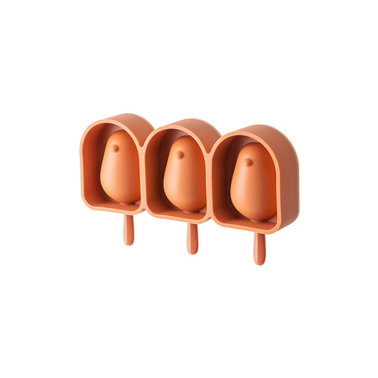 Molde de Silicona en Forma de Pájaro para Paletas y Helado con Palos - Bandeja de 3 Celdas para Postres DIY - Image 6