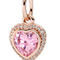 Colgante de Plata Esterlina Rose Gold con Letras Personalizables para el Hogar