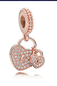 Colgante de Plata Esterlina Rose Gold con Letras Personalizables para el Hogar - Image 5
