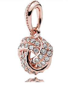 Colgante de Plata Esterlina Rose Gold con Letras Personalizables para el Hogar - Image 11