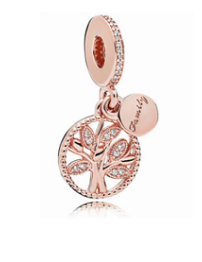 Colgante de Plata Esterlina Rose Gold con Letras Personalizables para el Hogar - Image 10