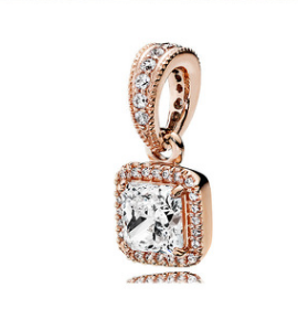Colgante de Plata Esterlina Rose Gold con Letras Personalizables para el Hogar - Image 16