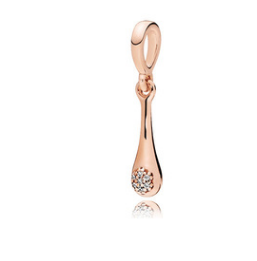 Colgante de Plata Esterlina Rose Gold con Letras Personalizables para el Hogar - Image 19
