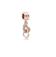 Colgante de Plata Esterlina Rose Gold con Letras Personalizables para el Hogar - Image 20